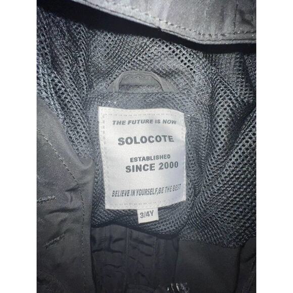 Solocote Toddler Black Jacket Size 3/4y - Picture 10 of 10